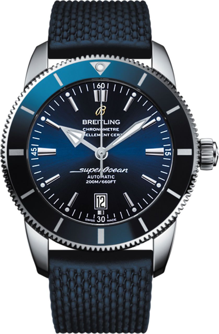 Breitling Superocean Heritage II 46 46 mm Watch in Blue Dial For Men - 1