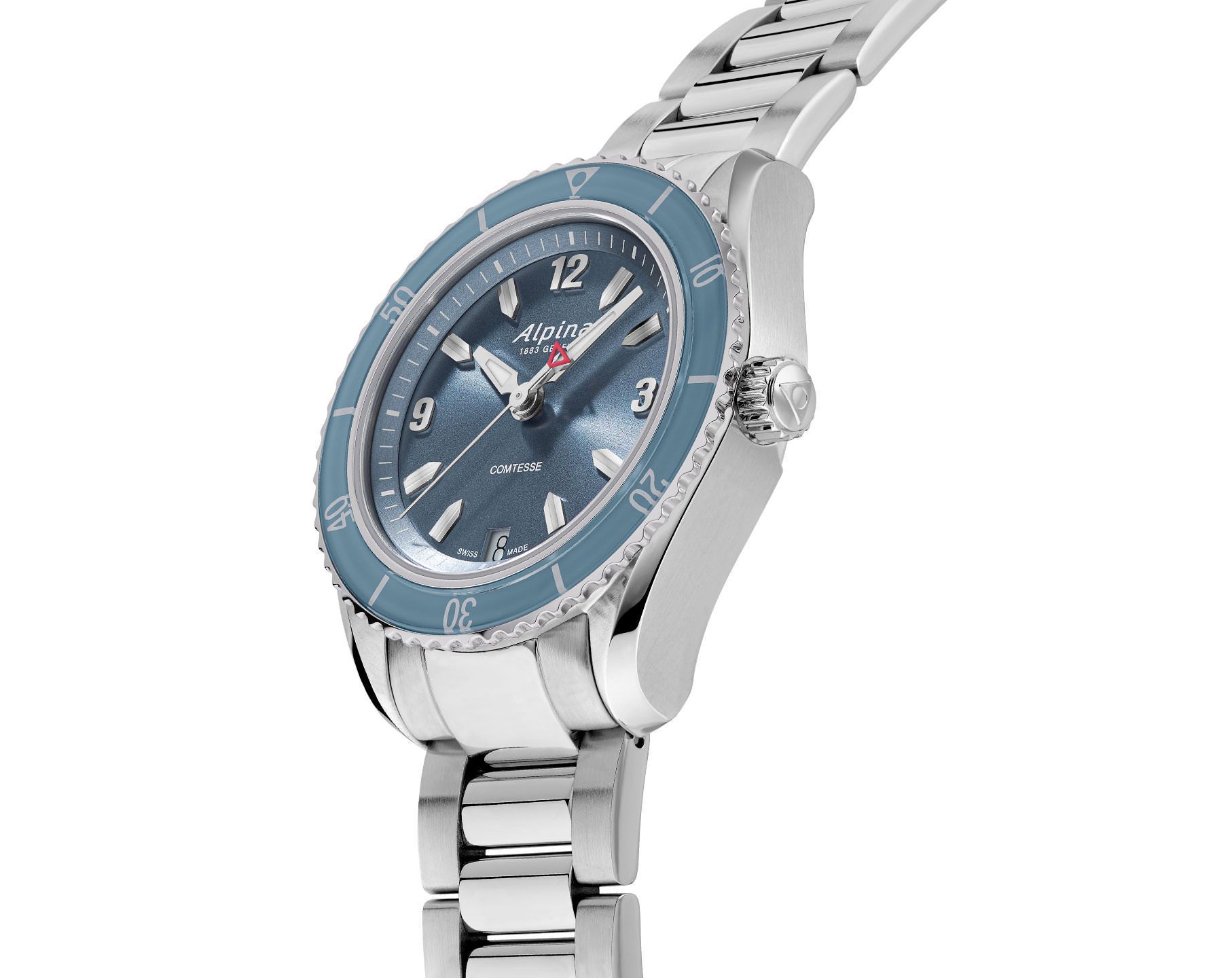Alpina Alpiner  Blue Dial 36.5 mm Quartz Watch For Unisex - 2