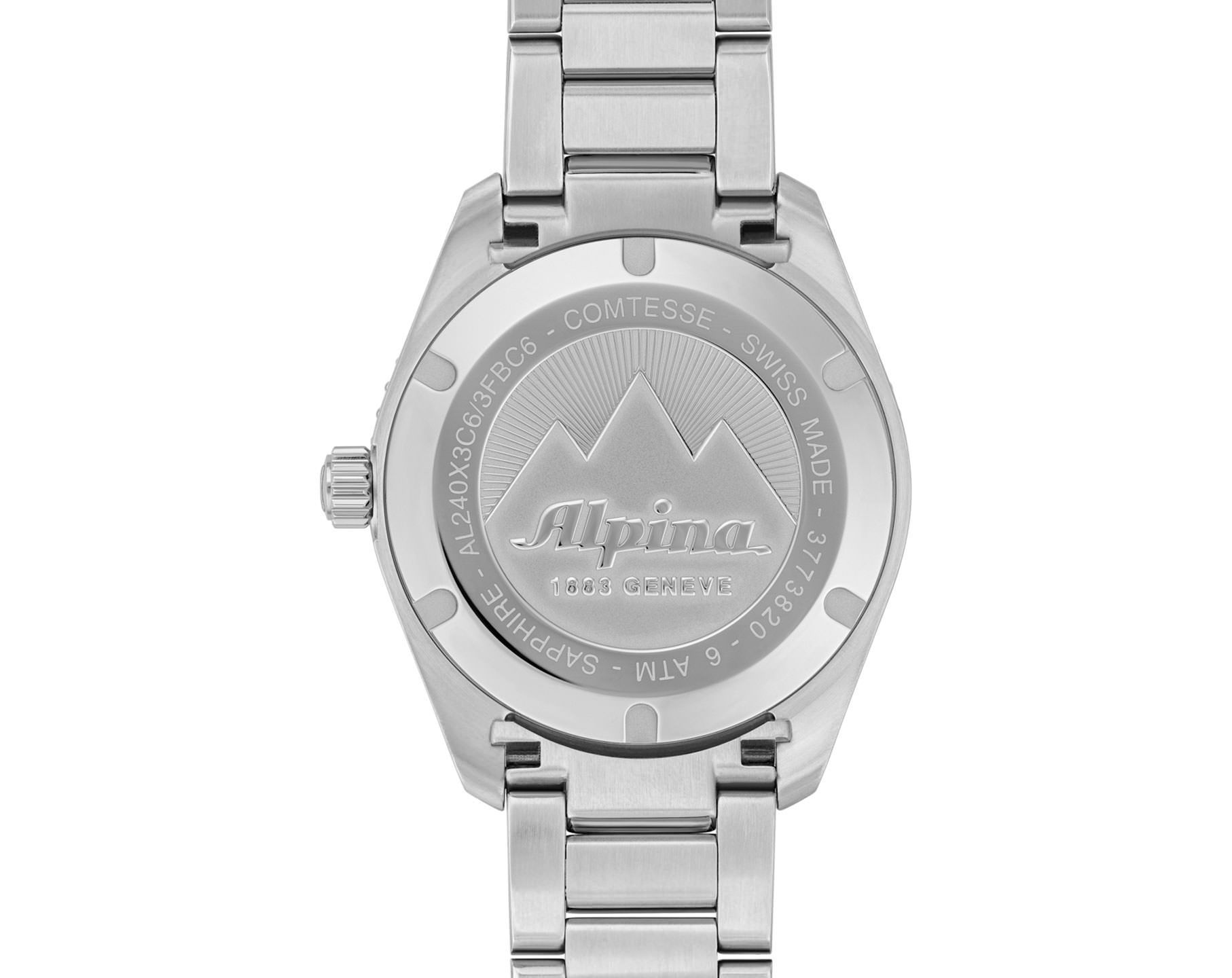 Alpina Alpiner  Blue Dial 36.5 mm Quartz Watch For Unisex - 3