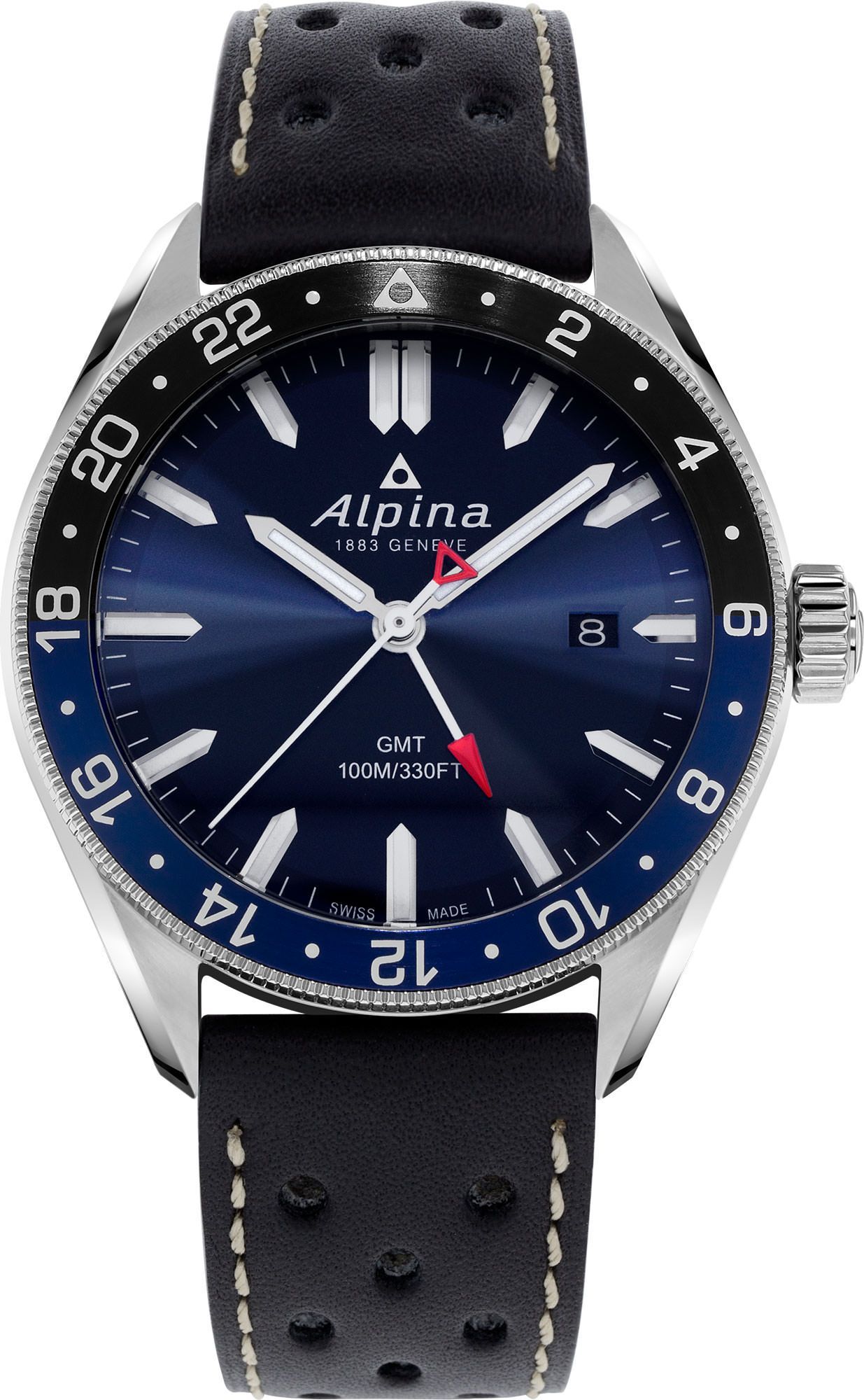 Alpina  42 mm Watch in Blue Dial For Men - 1