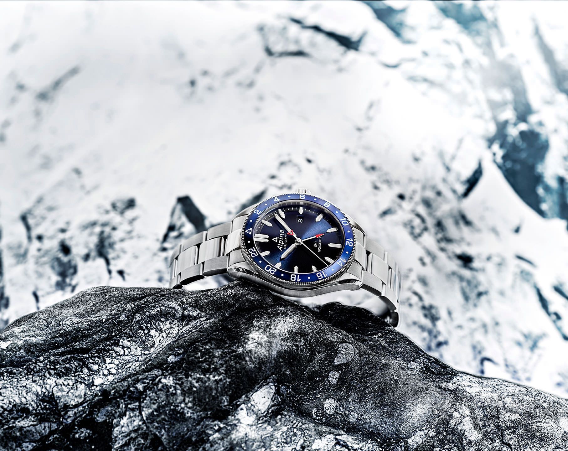 Alpina Alpiner  Blue Dial 42 mm Quartz Watch For Men - 6