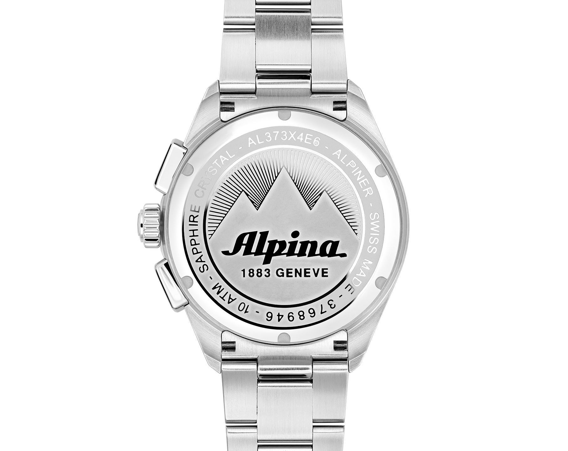 Alpina Alpiner  Silver Dial 42 mm Quartz Watch For Men - 2