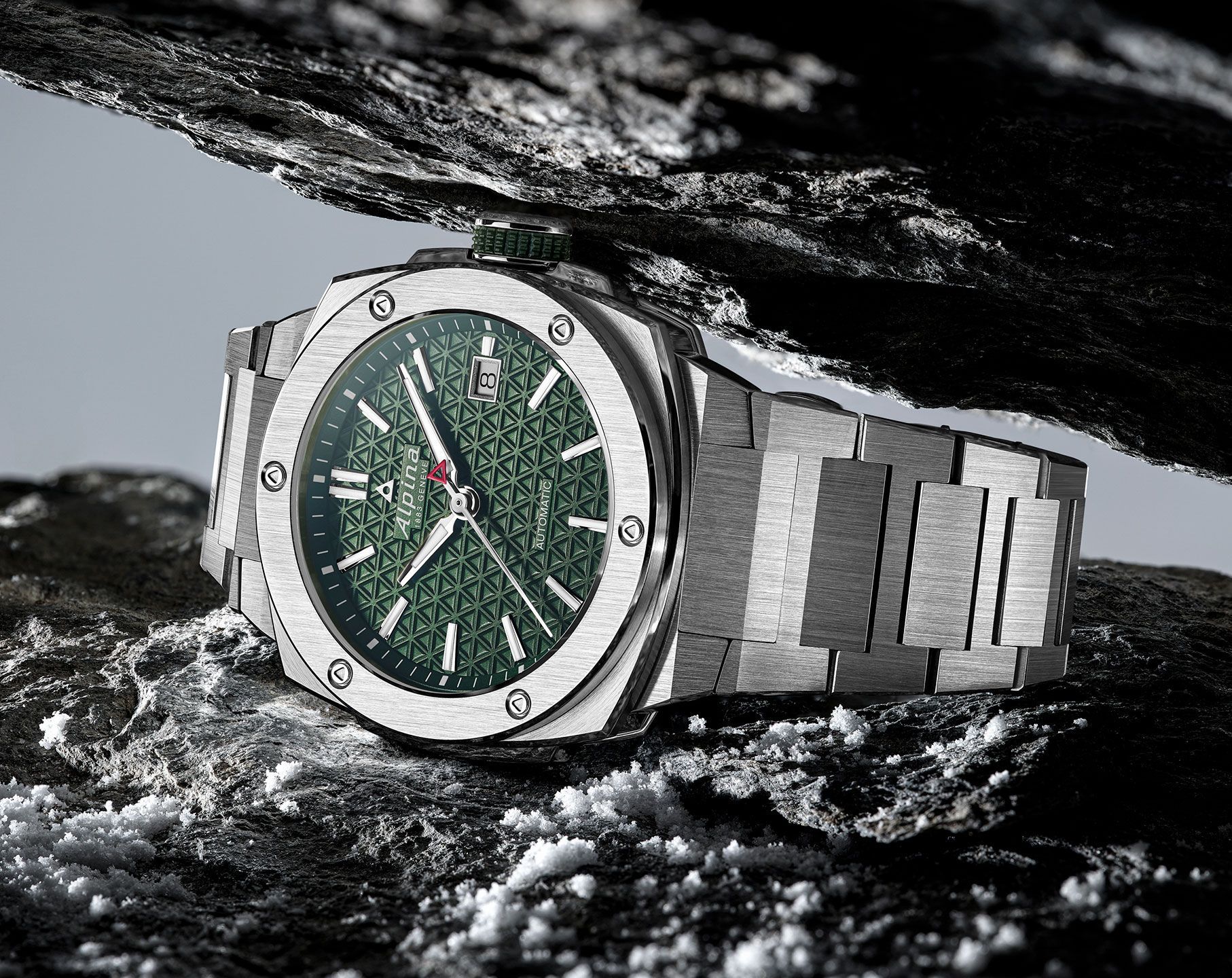 Alpina Alpiner  Green Dial 39 mm Automatic Watch For Men - 3