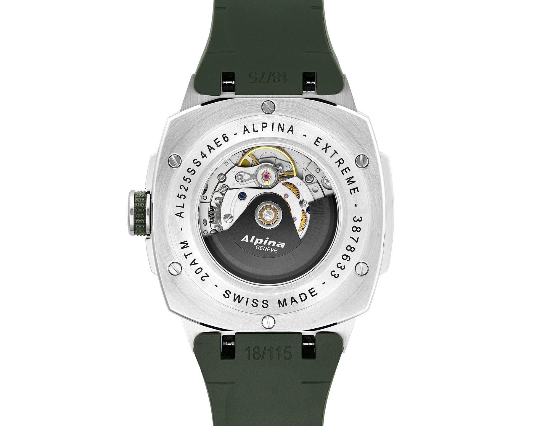 Alpina Alpiner  Green Dial 41 mm Automatic Watch For Men - 4