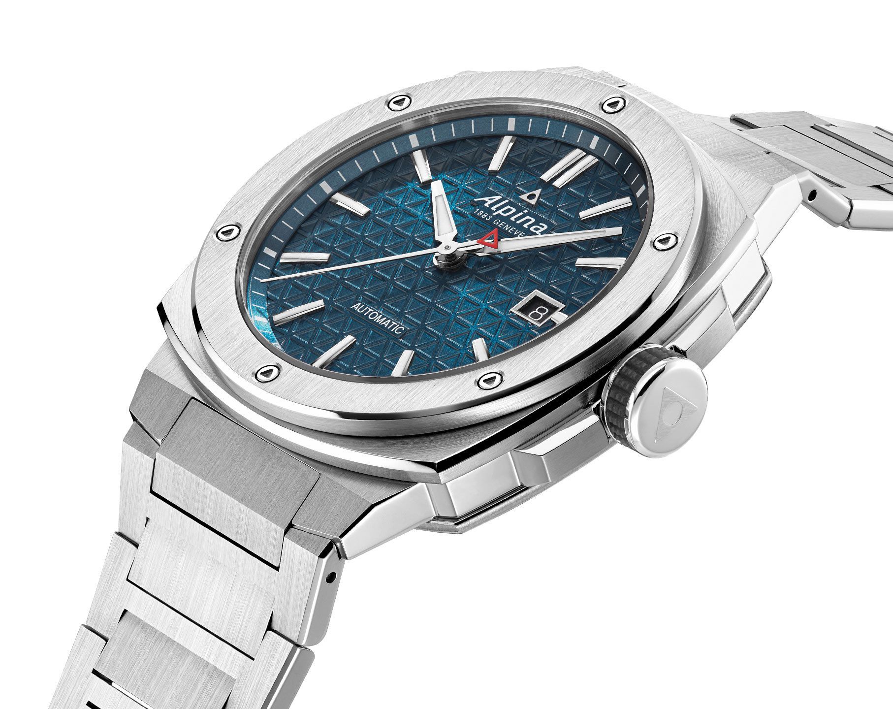 Alpina  41 mm Watch in Blue Dial For Men - 2