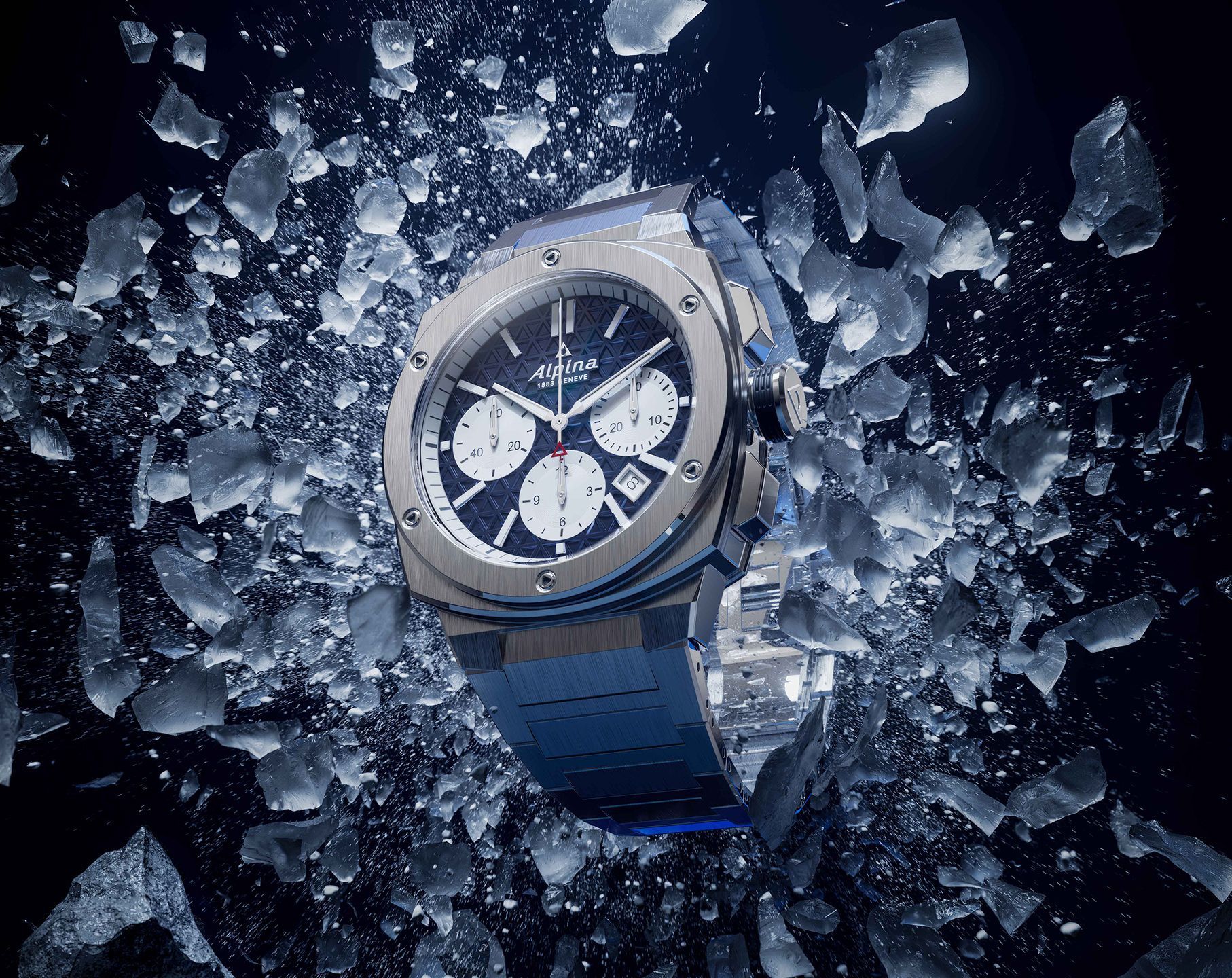 Alpina Alpiner Automatic Watch | AL-730NS4AE6B Alpina Alpiner Automatic Watch | AL-730NS4AE6B