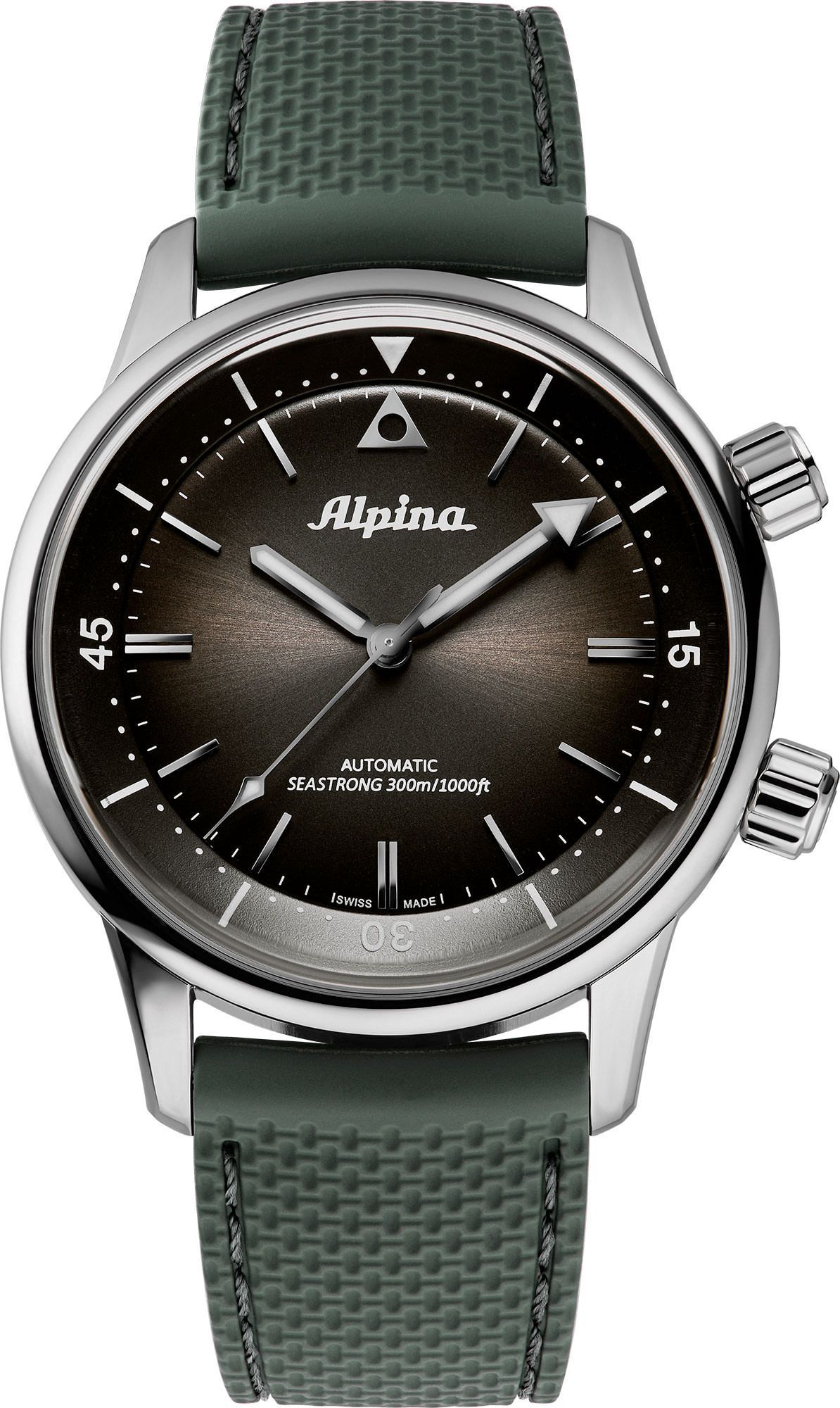 Alpina  42 mm Watch in Green Dial For Men - 1