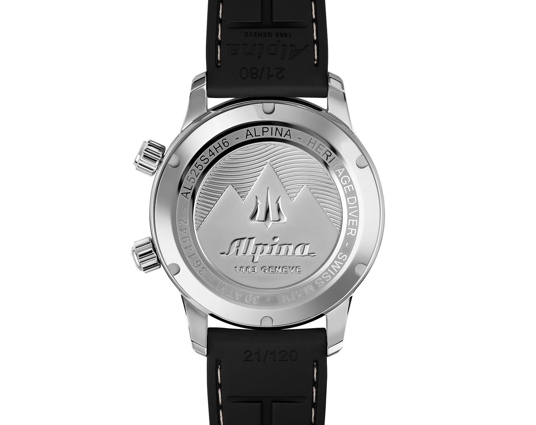 Alpina Seastrong  Silver Dial 42 mm Automatic Watch For Men - 3