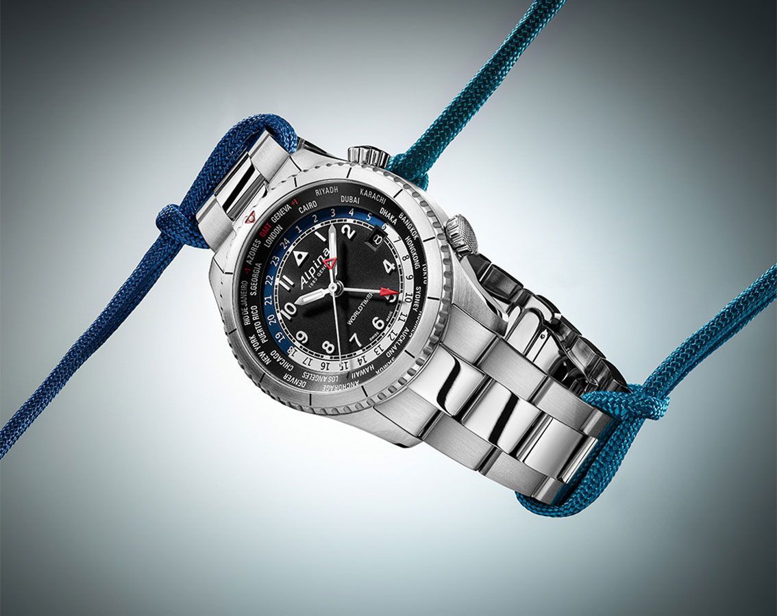Amazon.com: Alpina Men's Startimer Pilot Chronograph Big