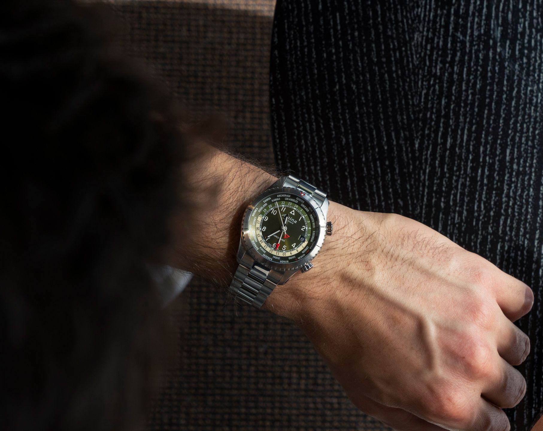 Alpina Startimer Quartz Watch | AL-255GR4S26B
