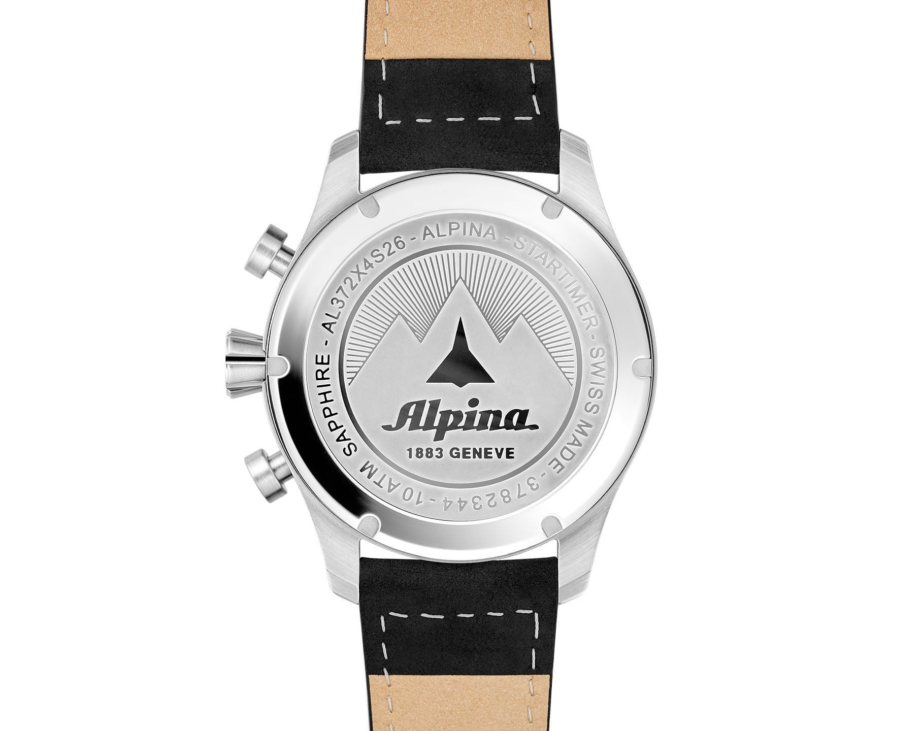 Alpina Startimer  Blue Dial 44 mm Quartz Watch For Men - 2