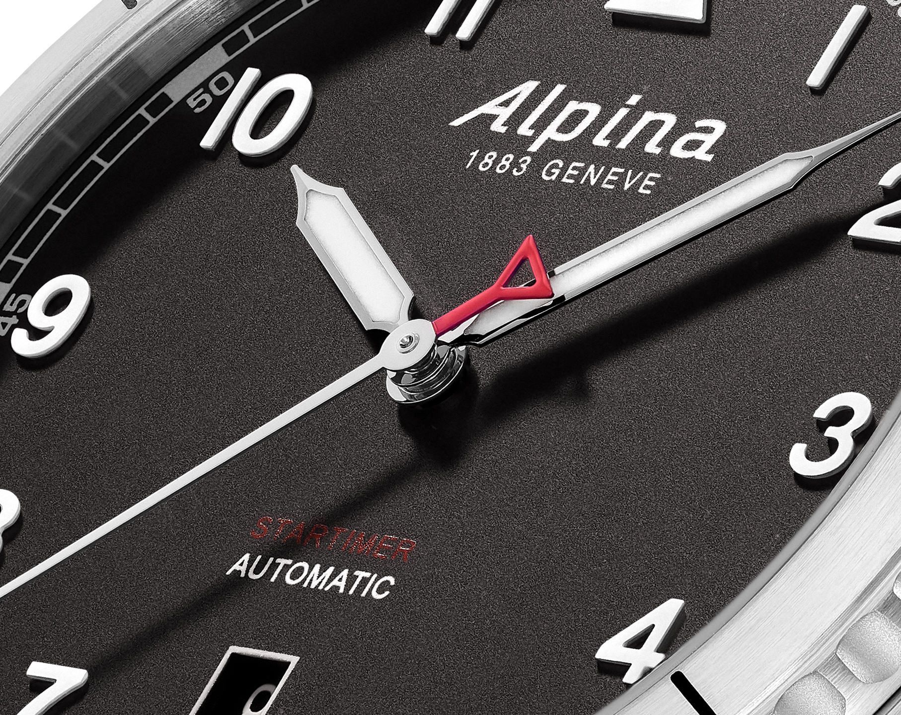 Alpina Startimer  Black Dial 41 mm Automatic Watch For Men - 4