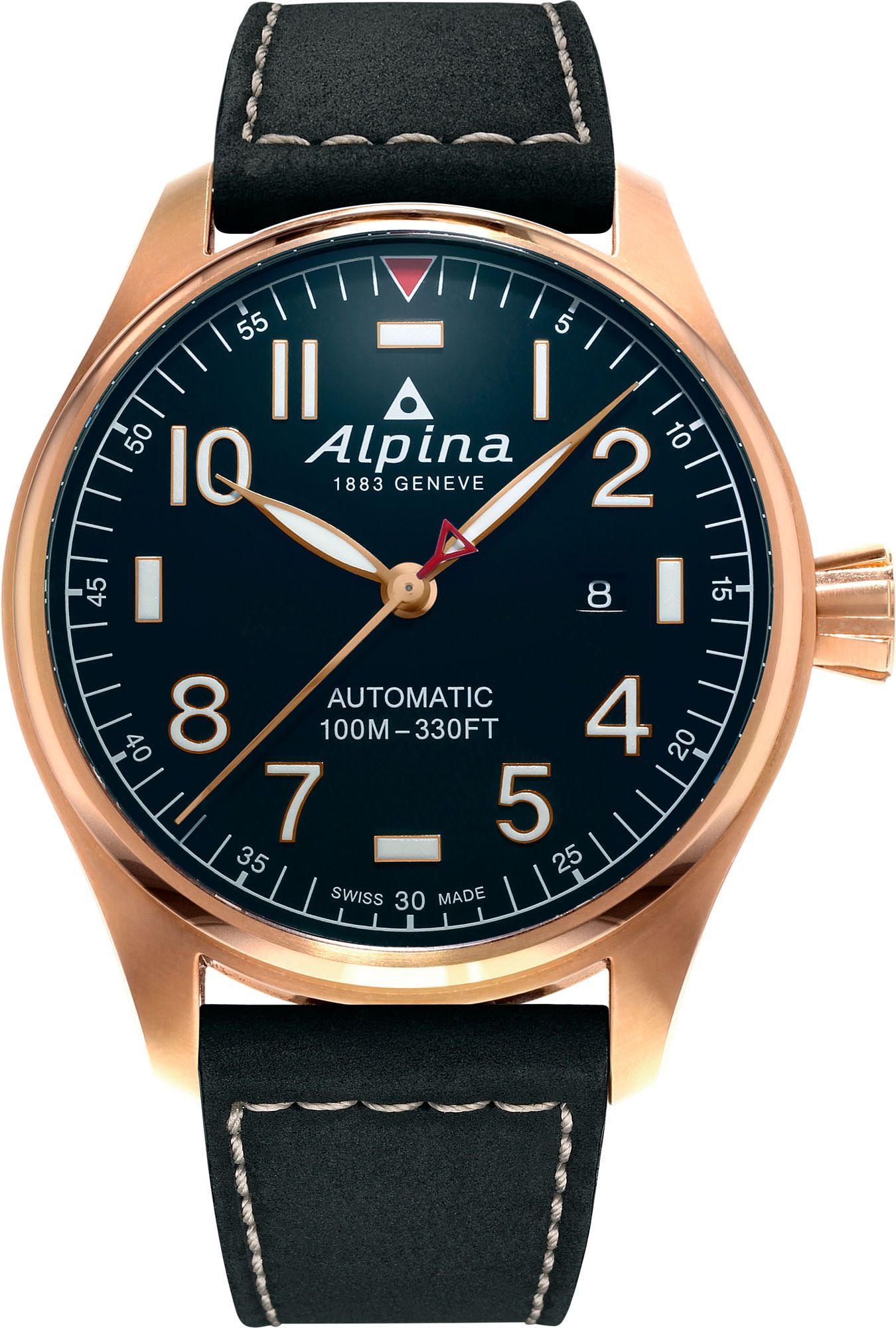 Alpina Startimer  Blue Dial 44 mm Automatic Watch For Men - 1