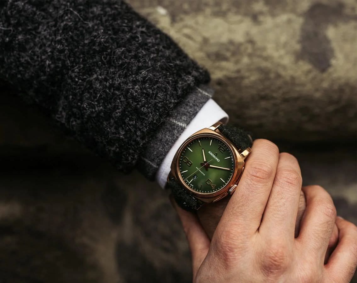 Anonimo Epurato 42 mm Watch in Green Dial