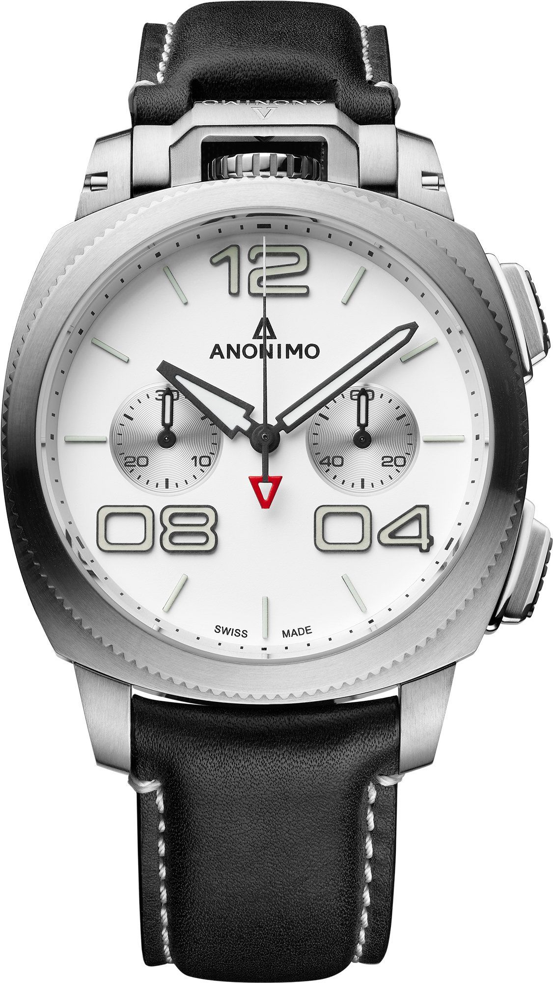 Anonimo Militare  White Dial 43.5 mm Automatic Watch For Men - 1