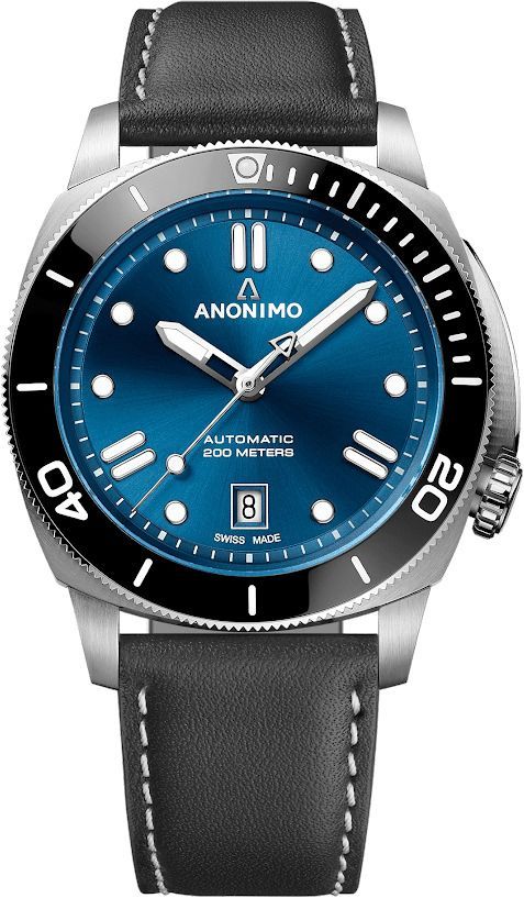 Anonimo Nautilo  Blue Dial 42 mm Automatic Watch For Men - 1