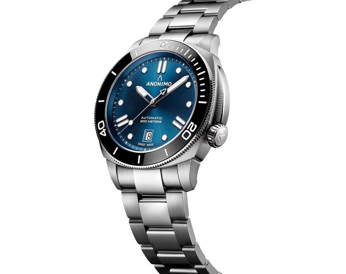 Anonimo Nautilo  Blue Dial 42 mm Automatic Watch For Men - 2