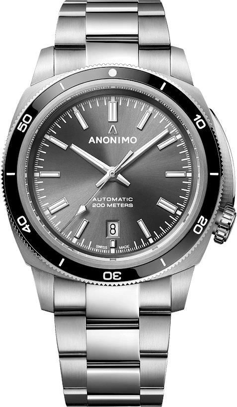 Anonimo Nautilo  Anthracite Dial 42 mm Automatic Watch For Men - 1