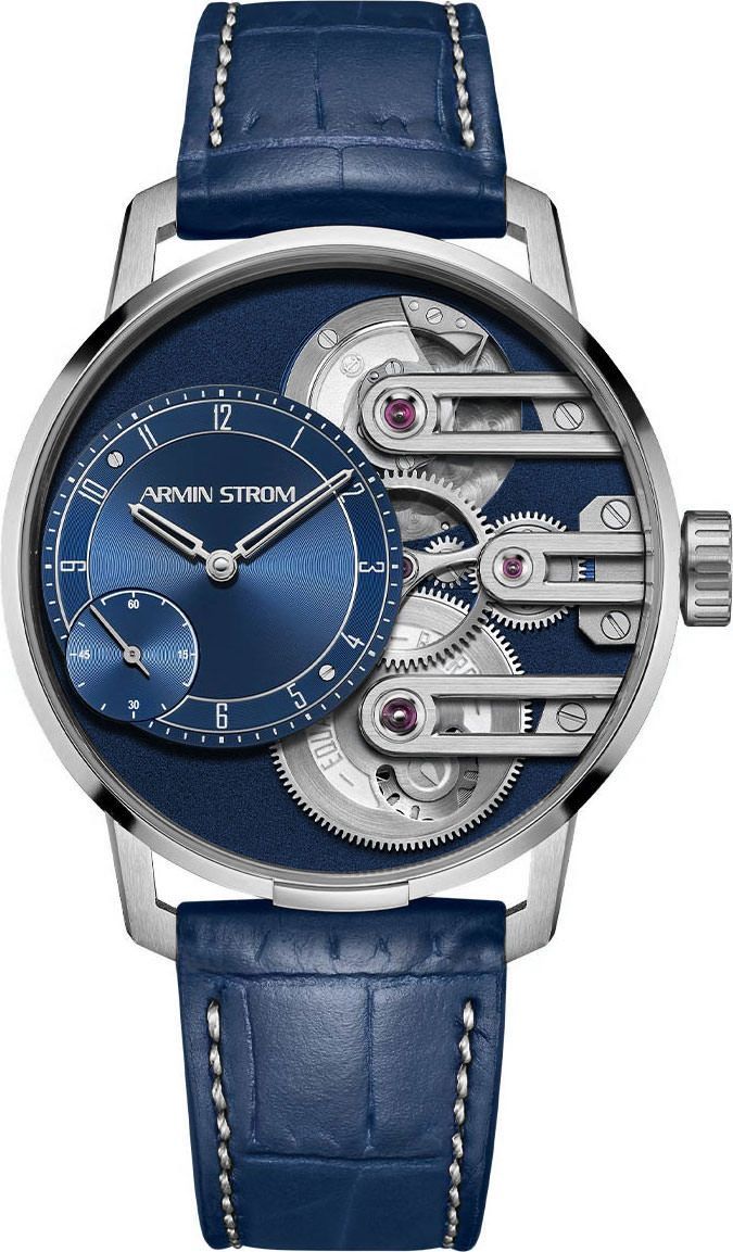 Armin Strom System 78 Gravity Equal Force Blue Dial 41 mm Automatic Watch For Men - 1