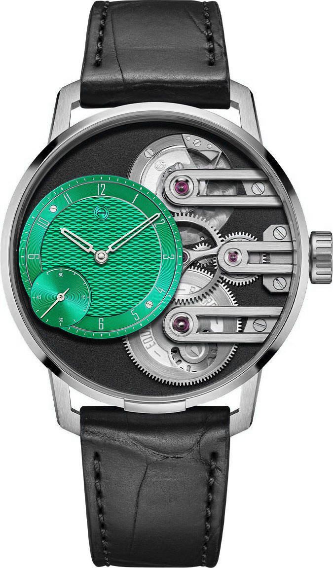 Armin Strom System 78 Gravity Equal Force Green Dial 41 mm Automatic Watch For Men - 1