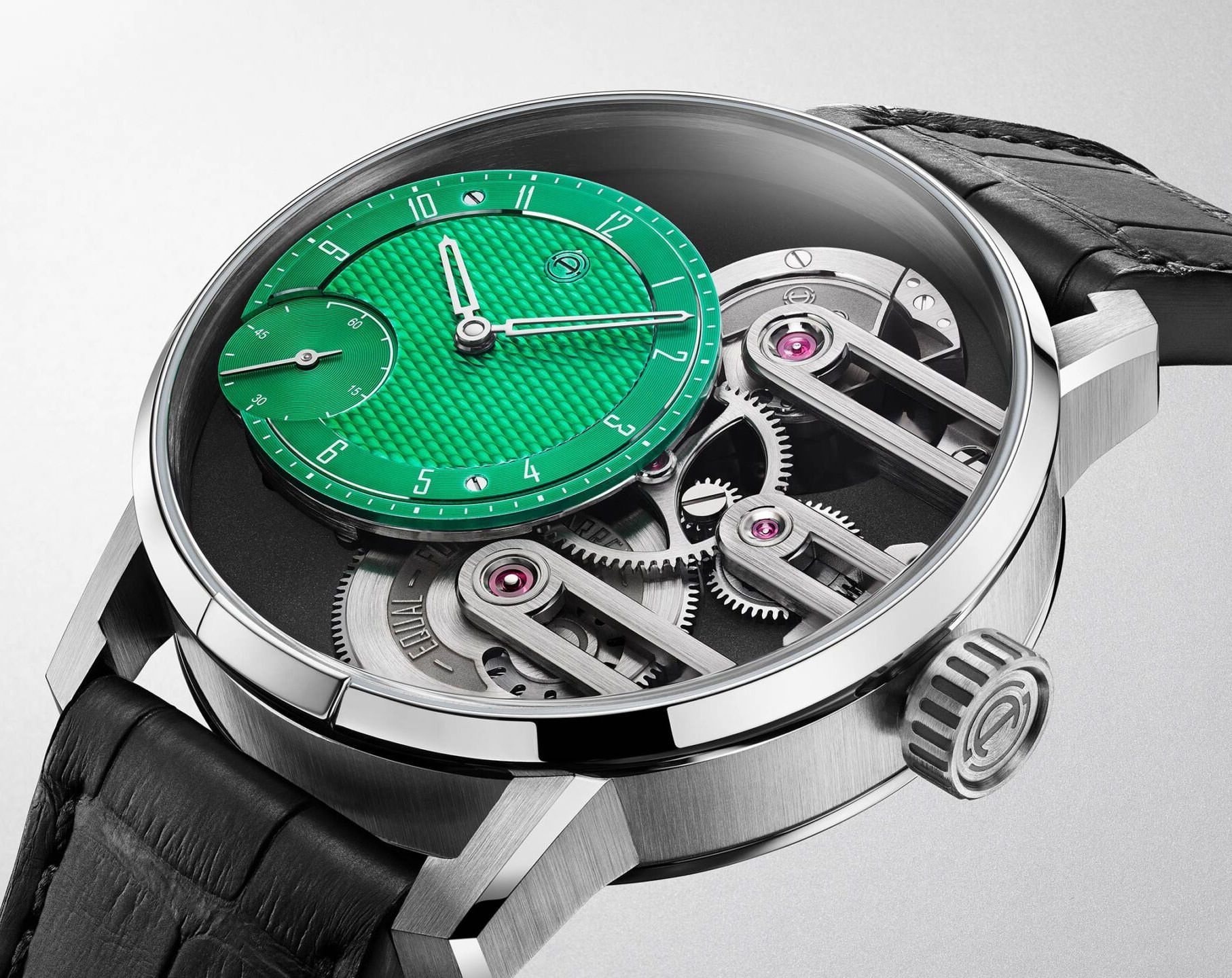 Armin Strom System 78 Gravity Equal Force Green Dial 41 mm Automatic Watch For Men - 2