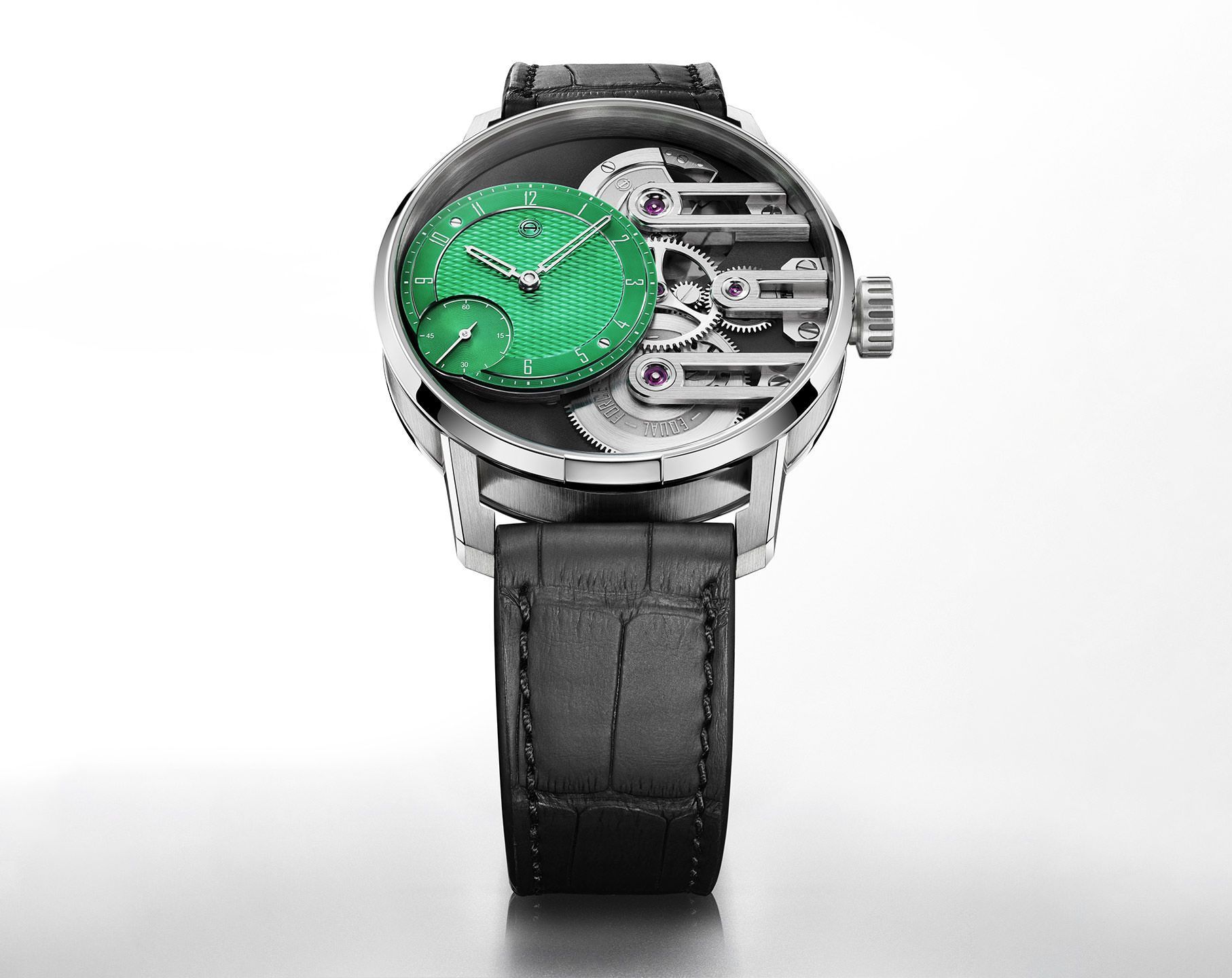 Armin Strom System 78 Gravity Equal Force Green Dial 41 mm Automatic Watch For Men - 3