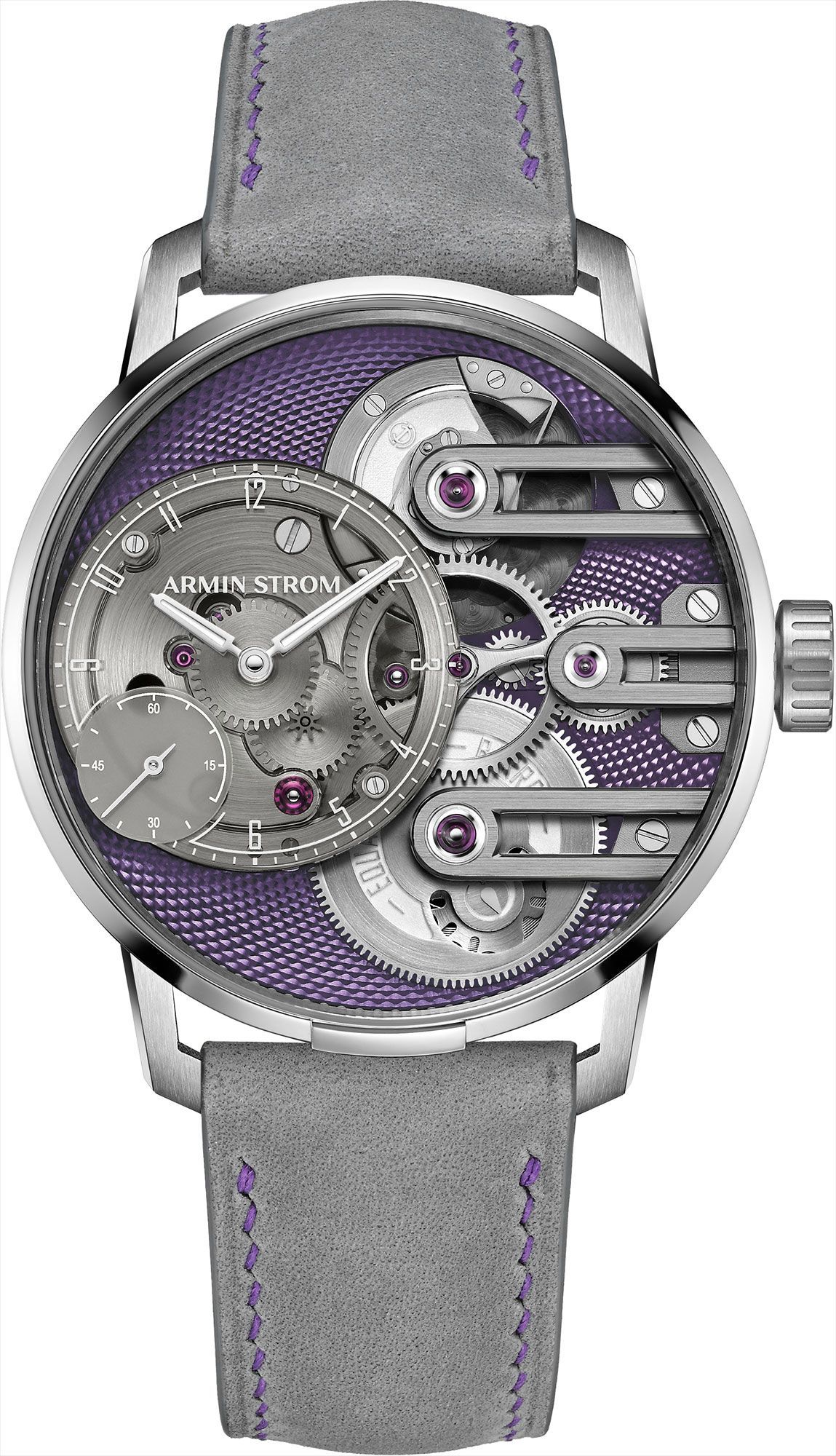 Armin Strom System 78 Gravity Equal Force Grey Dial 41 mm Automatic Watch For Men - 1