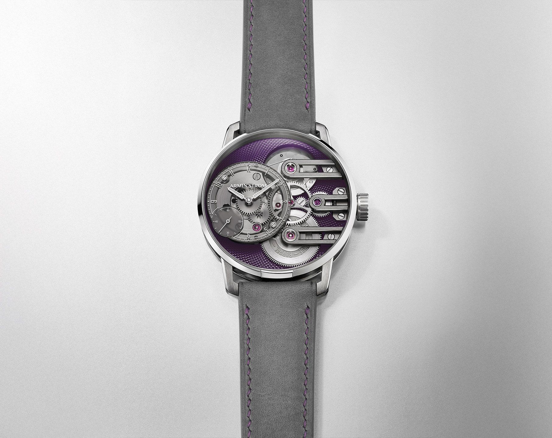 Armin Strom System 78 Gravity Equal Force Grey Dial 41 mm Automatic Watch For Men - 5