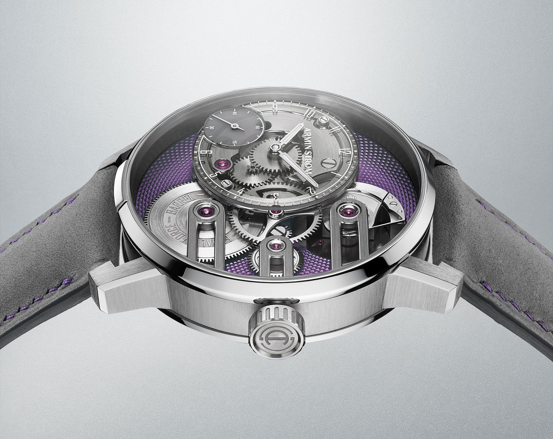 Armin Strom System 78 Gravity Equal Force Grey Dial 41 mm Automatic Watch For Men - 6