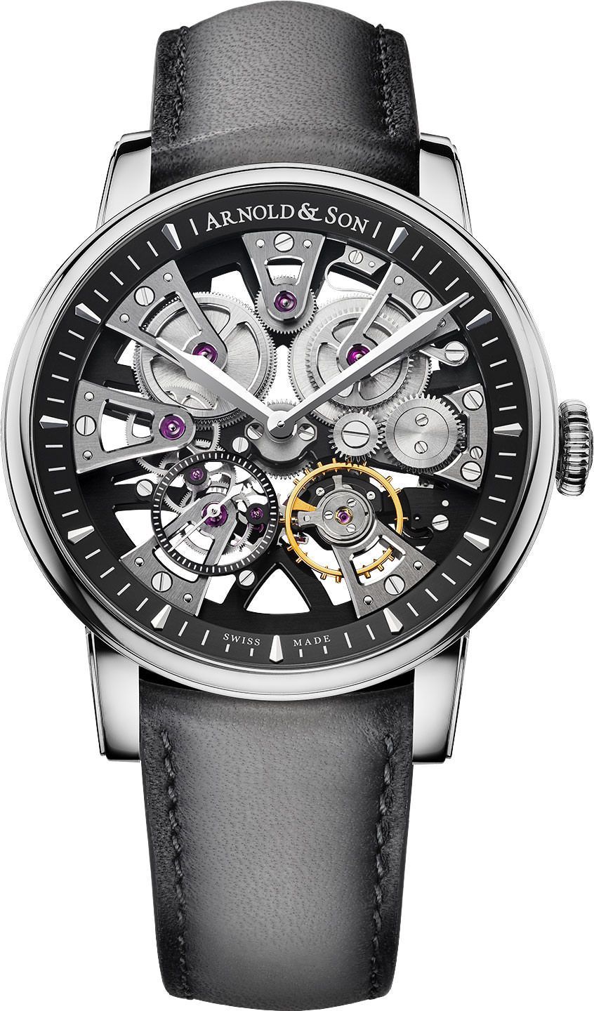 Arnold Son Nebula 41.5 mm Watch in Skeleton Dial