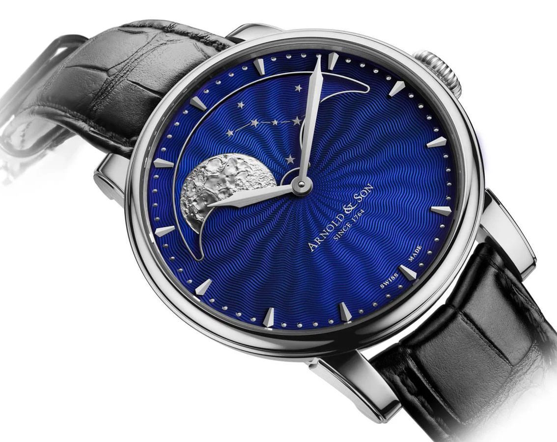 Arnold & Son  42 mm Watch in Blue Dial For Men - 2