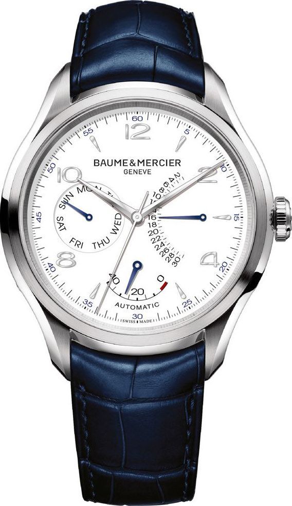 Baume & Mercier  43 mm Watch in White Dial For Men - 1