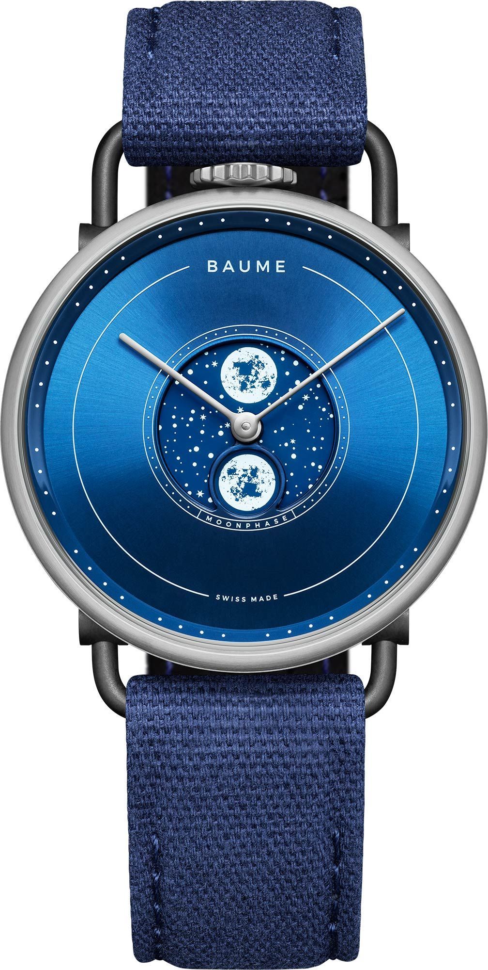 Baume & Mercier Baume  Blue Dial 41 mm Quartz Watch For Men - 1