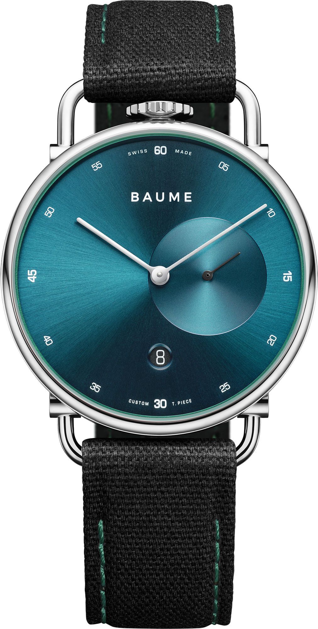 Baume & Mercier Baume  Green Dial 41 mm Quartz Watch For Men - 1