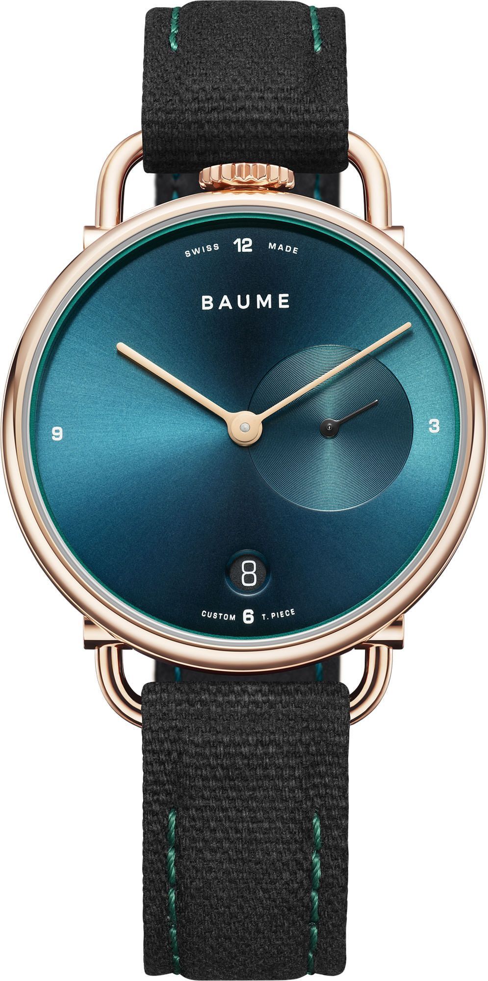 Baume & Mercier Baume  Green Dial 35 mm Quartz Watch For Women - 1