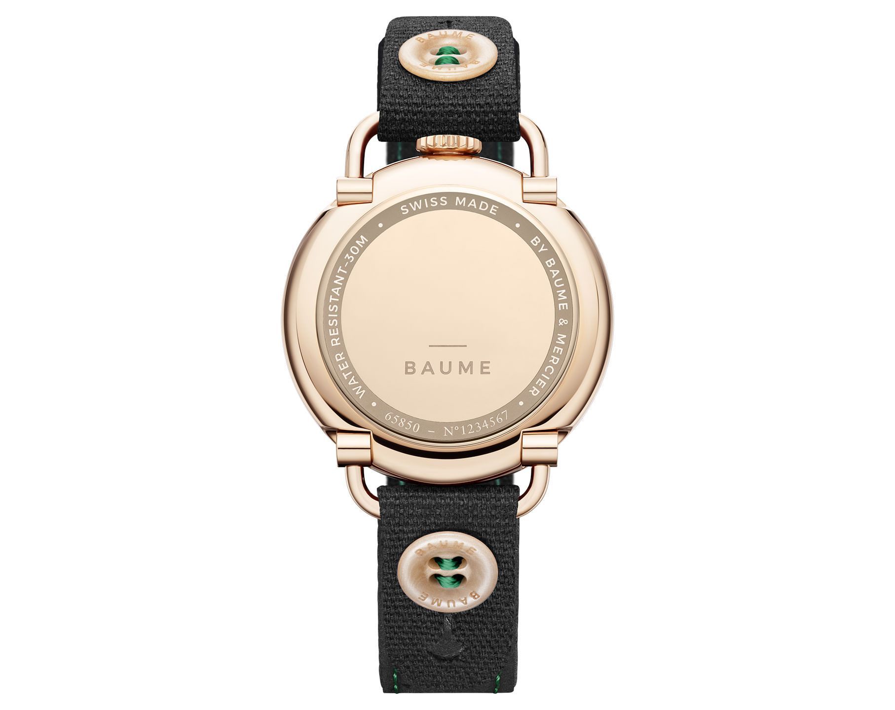 Baume & Mercier Baume  Green Dial 35 mm Quartz Watch For Women - 2