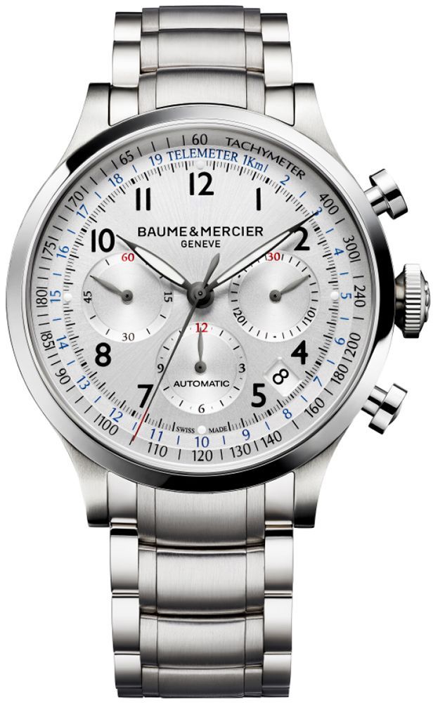 Baume & Mercier Capeland  Silver Dial 42 mm Automatic Watch For Men - 1