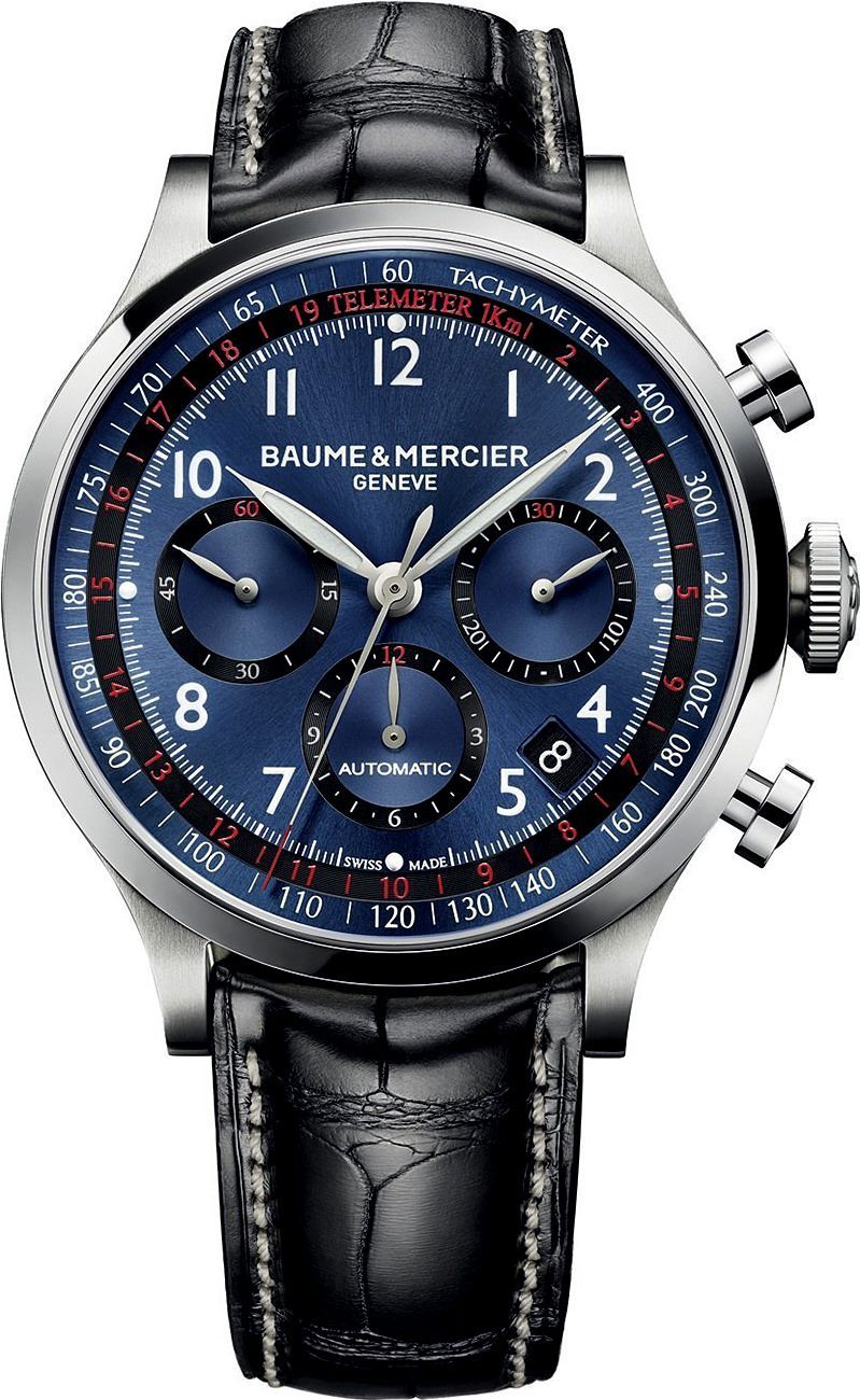 Baume & Mercier Capeland  Blue Dial 44 mm Automatic Watch For Men - 1