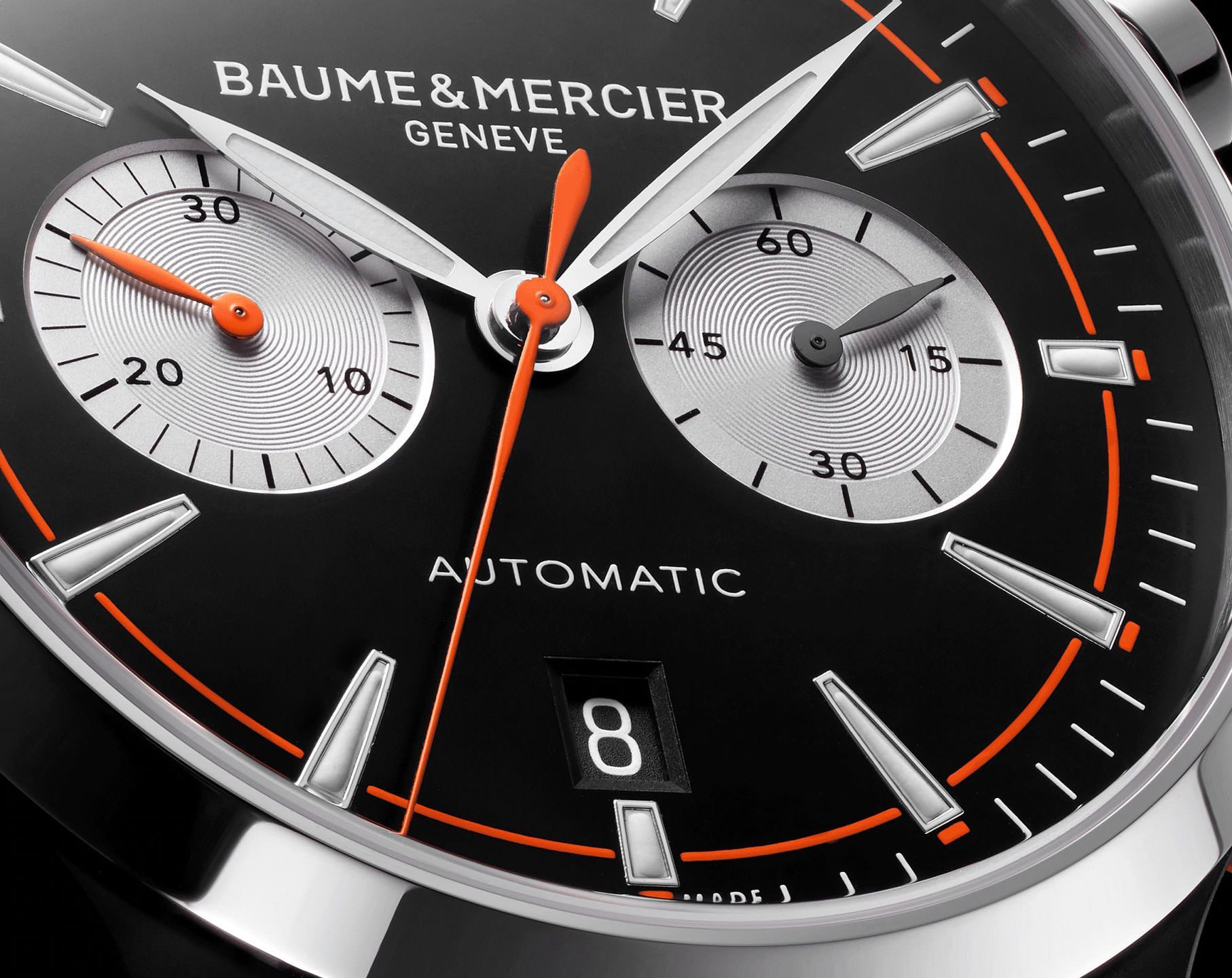 Baume & Mercier Capeland  Black Dial 42 mm Automatic Watch For Men - 3