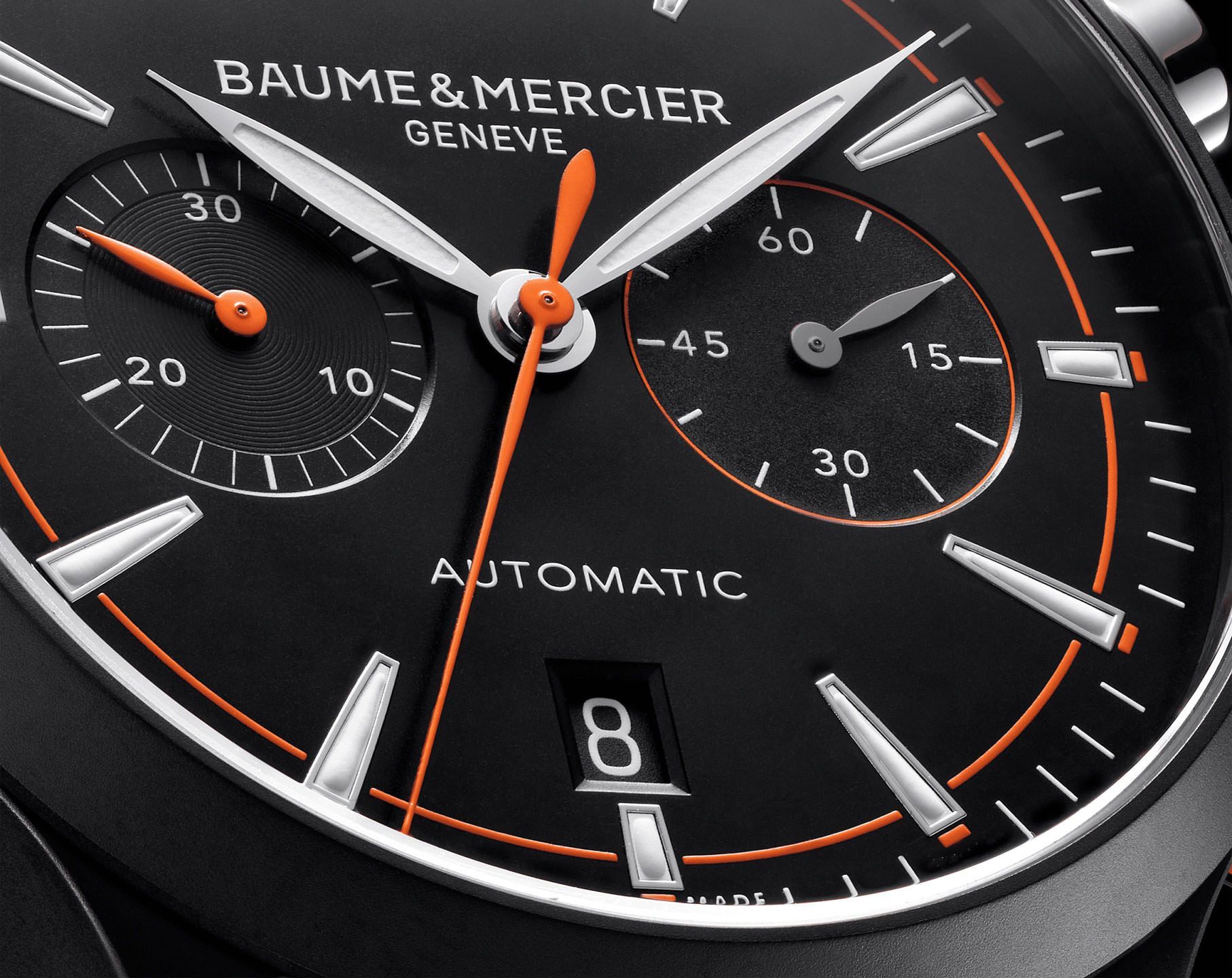 Baume & Mercier Capeland  Black Dial 42 mm Automatic Watch For Men - 3