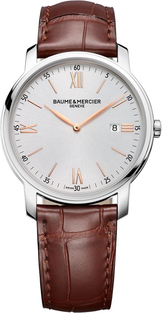 Baume & Mercier Classima  Silver Dial 42 mm Quartz Watch For Men - 1