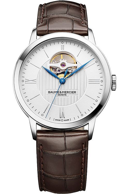 Baume Mercier Classima Automatic Watch Open Balance 40mm