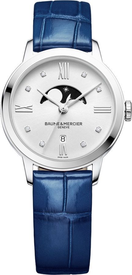 Baume & Mercier  31.5 mm Watch in Silver Dial For Women - 1