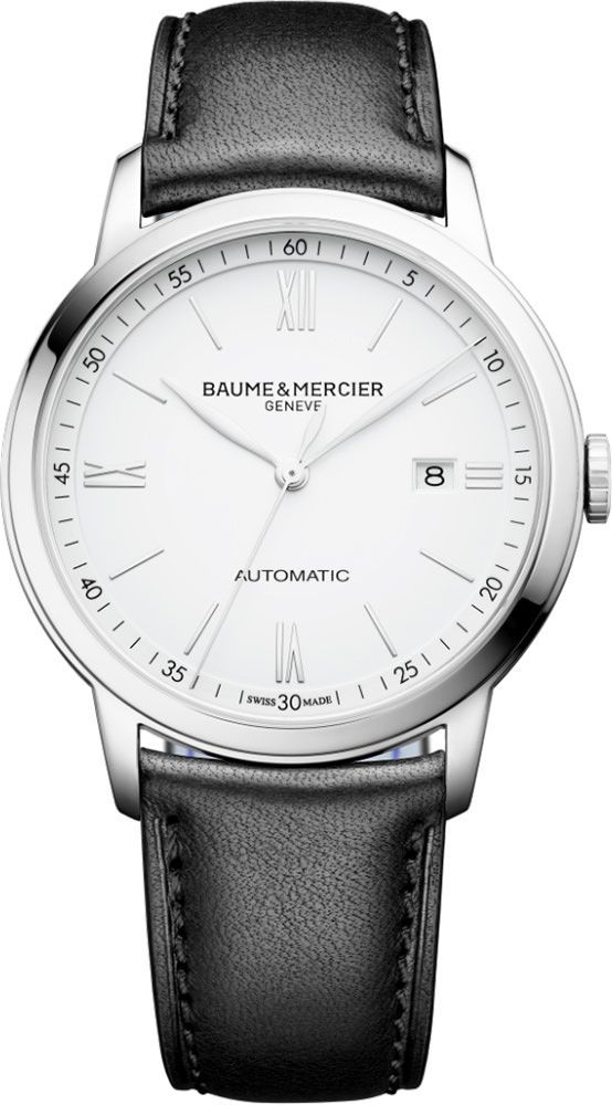Baume & Mercier Classima  White Dial 42 mm Automatic Watch For Men - 1