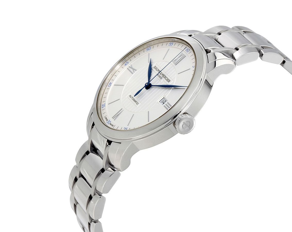 Baume & Mercier Classima  White Dial 42 mm Automatic Watch For Men - 3