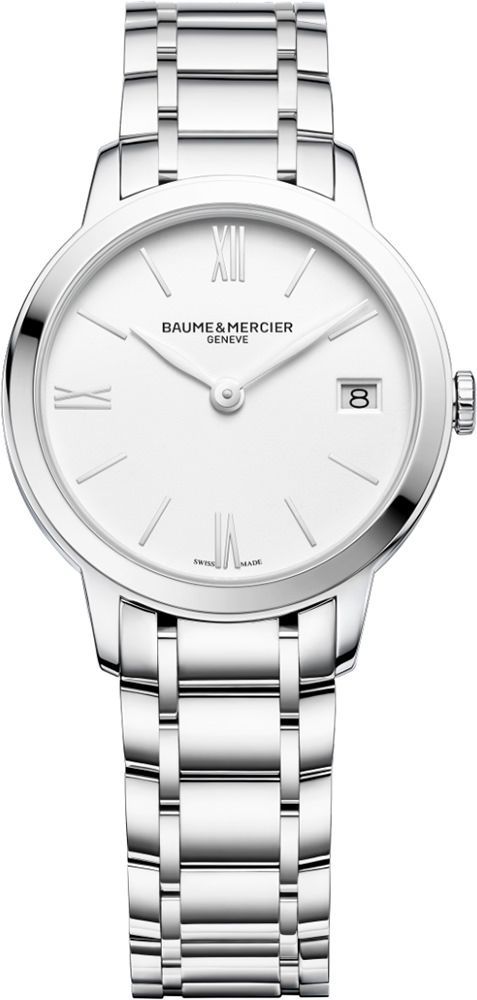 Baume & Mercier Classima  White Dial 31 mm Quartz Watch For Women - 1