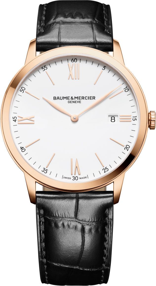 Baume & Mercier Classima  White Dial 40 mm Quartz Watch For Men - 1