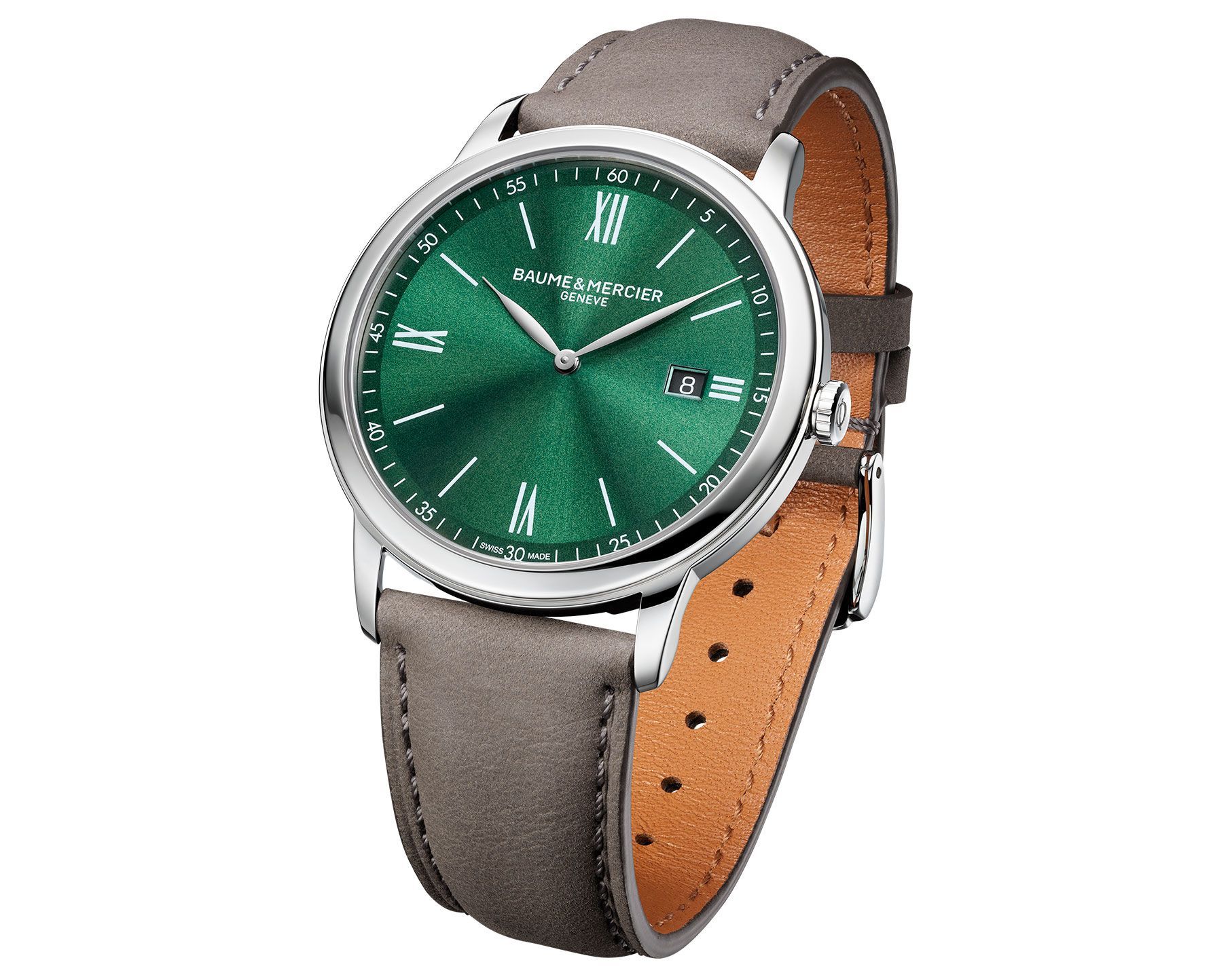 Baume & Mercier Classima 42 mm Watch in Green Dial