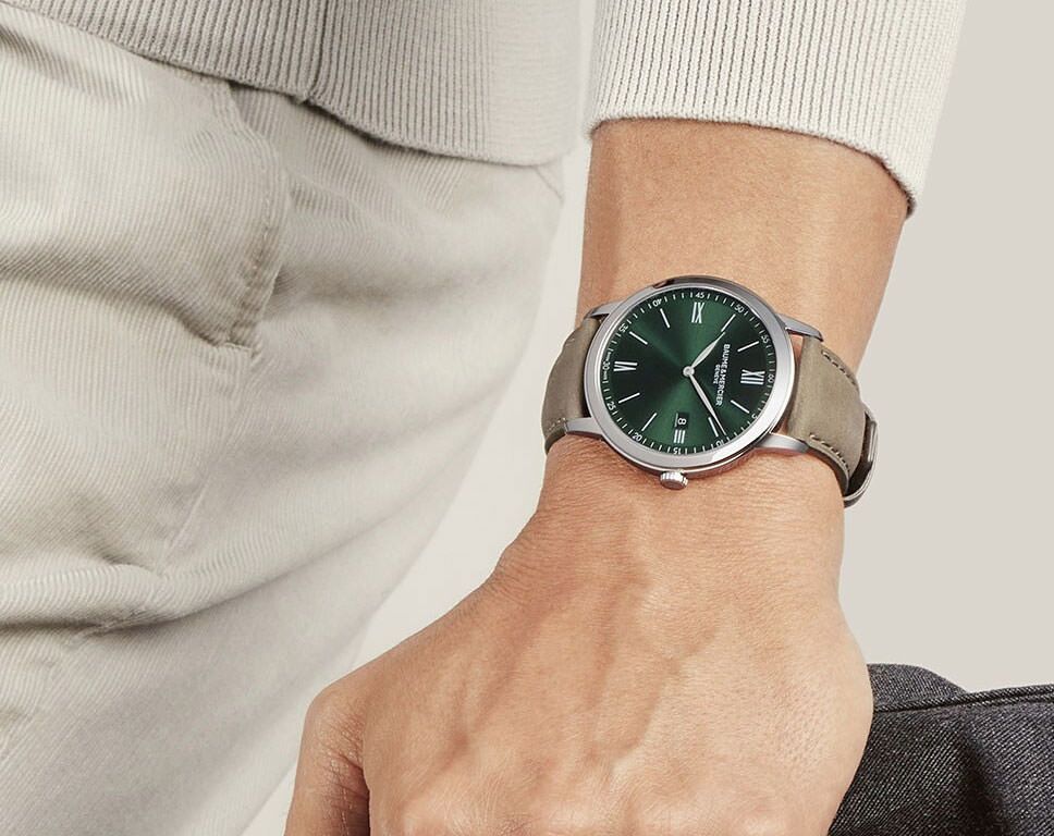 Baume & Mercier Classima  Green Dial 42 mm Quartz Watch For Men - 4