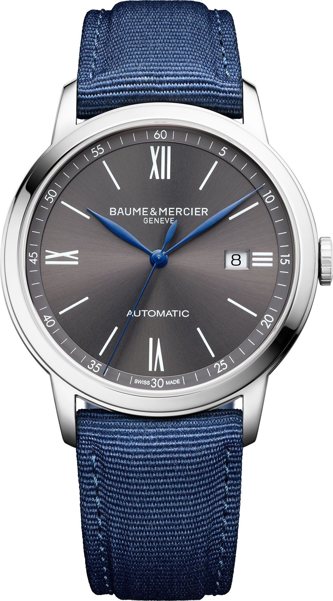 Baume & Mercier Classima  Grey Dial 42 mm Automatic Watch For Men - 1